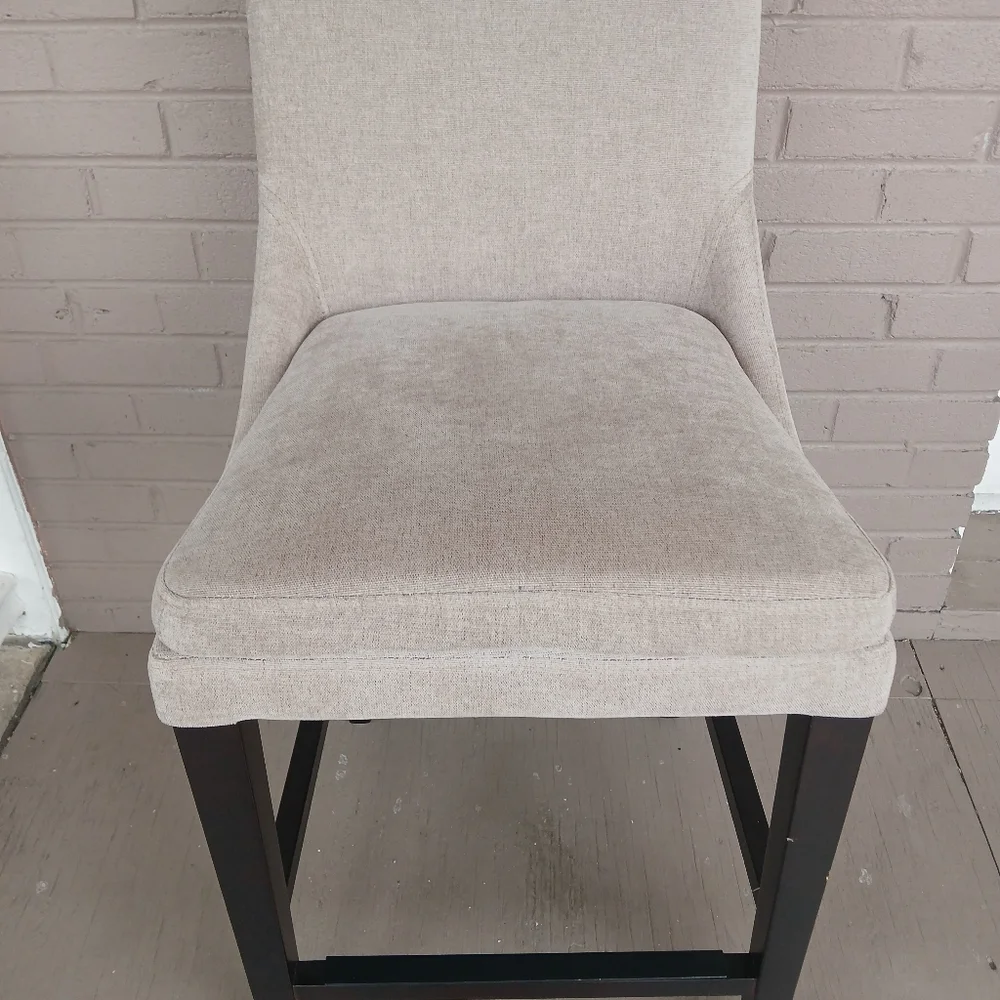 Cream and Black Furniture Cover Accent